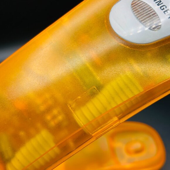 90s CHATEAU Neon Orange Translucent Landline Phone Desktop or Wall Mount - Picture 10 of 10